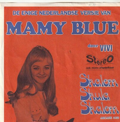 Vivi - Mamy Blue + Shalom shula shalom (Vinylsingle)