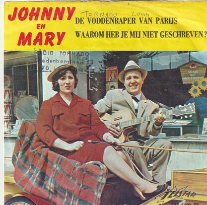 Johnny & Mary (Zangeres Zonder Naam) - De voddenraper van Parijs + Waarom heb je mij niet geschreven (Vinylsingle)