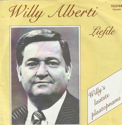 Willy Alberti - Liefde + De spiegel van m'n leven (Vinylsingle)