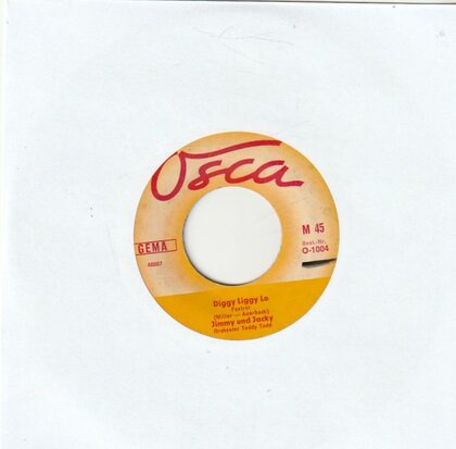 Jimmy Und Jacky - Diggy Liggy Lo + Choo-Choo-Tennessee-Eisenbahn (Vinylsingle)