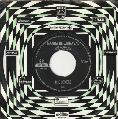 Jokers - Manha de carnaval + Instant coffee (Vinylsingle)