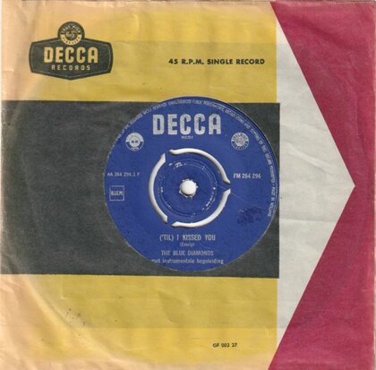 Blue Diamonds - Till I kissed you + I?m gonna get married (Vinylsingle)