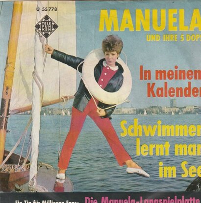 Manuela - In meinem kalender + Schwimmen lernt man in see (Vinylsingle)