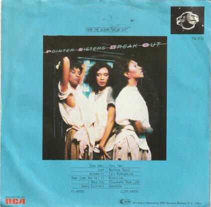 Pointer Sisters - Automatic + Nightline (Vinylsingle)