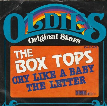 Box Tops - The letter + Cry like a baby (Vinylsingle)