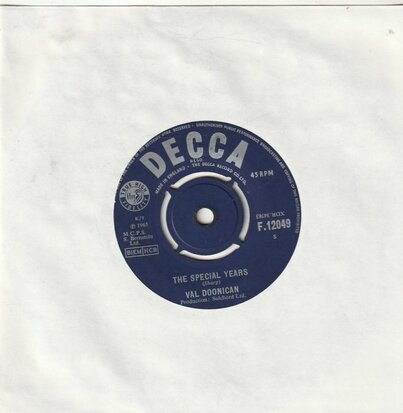 Val Doonican - The Special years + Traveling home (Vinylsingle)