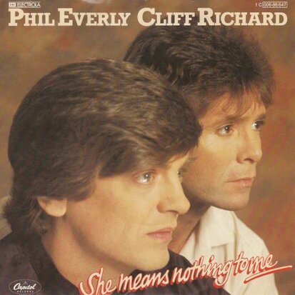 Phil Everly & Cliff Richard - She means nothing to me + A man and.. (Vinylsingle)