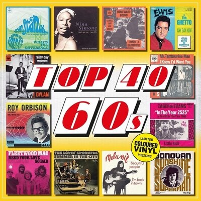 VARIOUS - TOP 40 -60'S- (Vinyl LP)