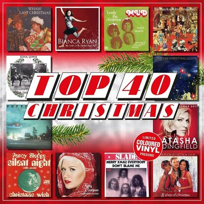 VARIOUS - TOP 40  -CHRISTMAS- (Vinyl LP)