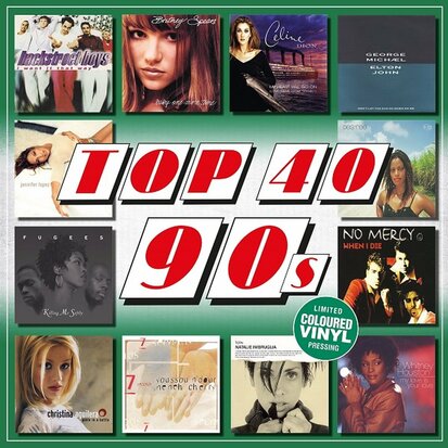 VARIOUS - TOP 40 -90'S- (Vinyl LP)