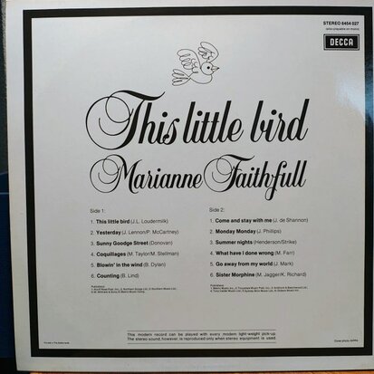 Marianne Faithfull - This Little Bird (Vinyl LP)