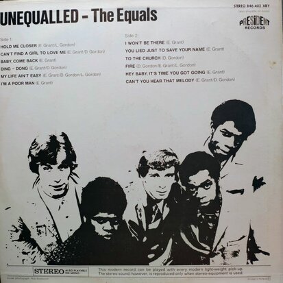 Equals - Unequalled Equals (Vinyl LP)