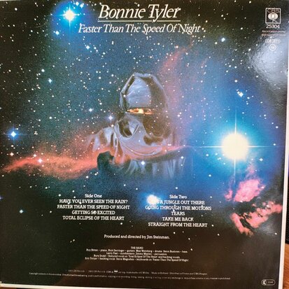 Bonnie Tyler - Faster Than The Speed Of Night (Vinyl LP)