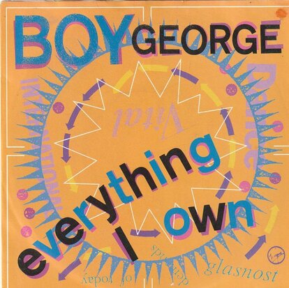 Boy George - Everything I own + Use me (Vinylsingle)