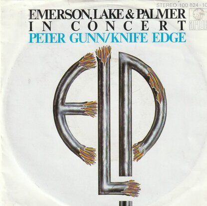 Emerson Lake & Palmer - Peter gunn (live) + Knife-edge (live) (Vinylsingle)