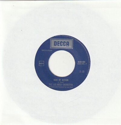 Les Reed Orchestra - Man of action + Madrid (Vinylsingle)