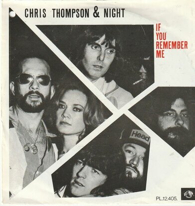 Chris Thompson - If you remember me + You ain't pretty enough (Vinylsingle)