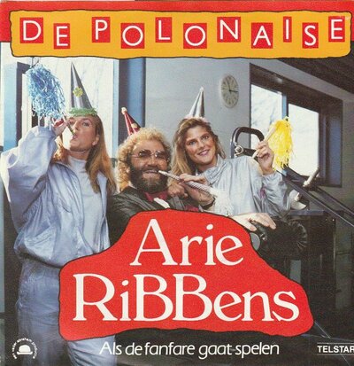 Arie Ribbens - De Polonaise + Als de fanfare gaat spelen (Vinylsingle)