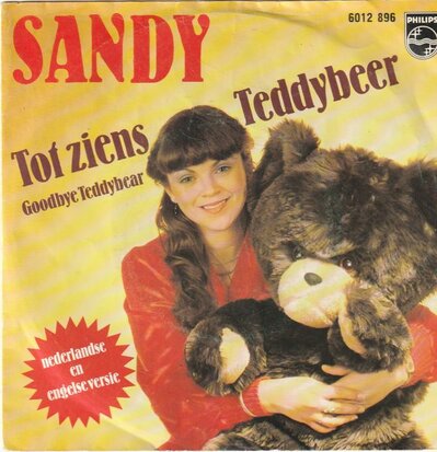 Sandy - Tot ziens teddybeer + Goodbye teddybear (Vinylsingle)