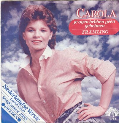 Carola - Je ogen hebben geen geheimen + Framling (Vinylsingle)