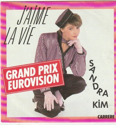 Sandra Kim - J'aime la vie + Ne m'ouvlie pas (Vinylsingle)