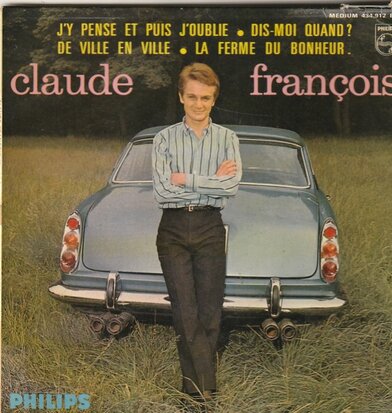 Claude Francois - J'y pense et puis j'oublie (EP) (Vinylsingle)