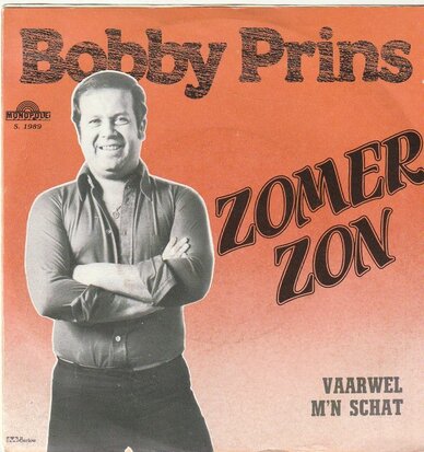 Bobby Prins - Zomerzon + Vaarwel m'n schat (Vinylsingle)