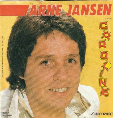 Arne Jansen - Caroline + Zuidenwind (Vinylsingle)