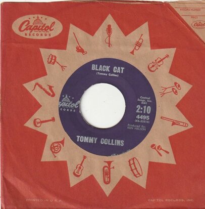 Tommy Collins - My Last Chance With You + Black Cat (Vinylsingle)