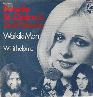 Bonnie St.Claire & Unit Gloria - Waikiki man + Will it help me (Vinylsingle)