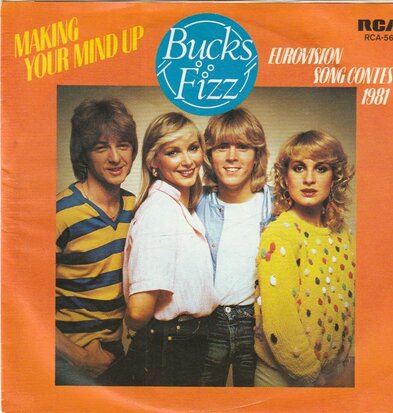 Bucks Fizz - Making your mind up + Don't stop (Vinylsingle)