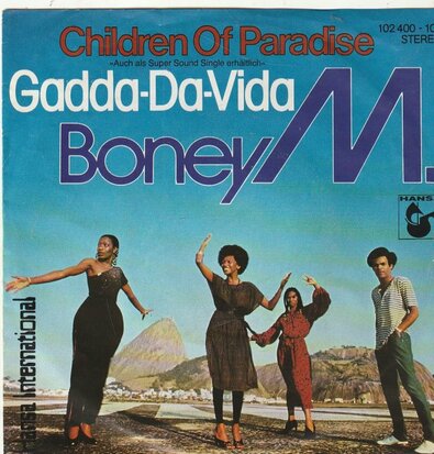 Boney M. - Children of paradise + Gadda da vida (Vinylsingle)