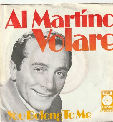 Al Martino - Volare + You belong to me (Vinylsingle)