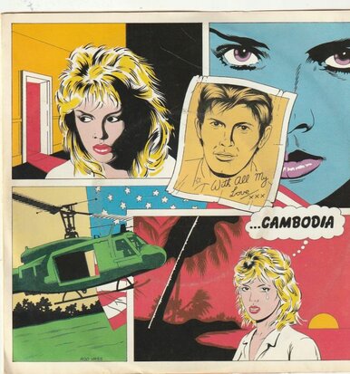 Kim Wilde - Cambodia + Watching for shapes (Vinylsingle)