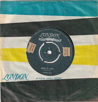 Monotones - Book of love + You never loved me (Vinylsingle)