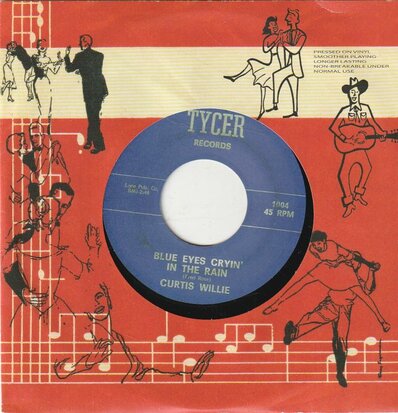 Curtis Willie / Jimmy Bankston - Blue Eyes Cryin' In The Rain + I Come From Louisiana (Vinylsingle)