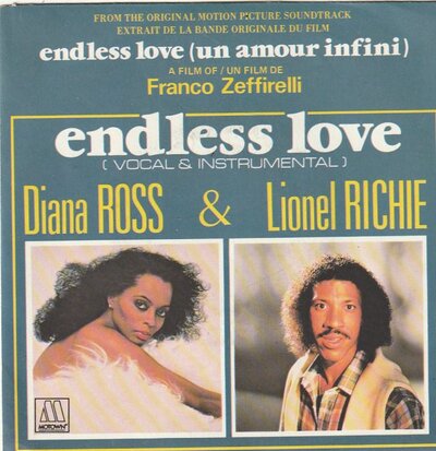 Diana Ross & Lionel Richie - Endless love + (instr.) (Vinylsingle)