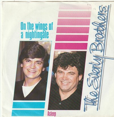 Everly Brothers - On the wings on a nightingale + Asleep (Vinylsingle)