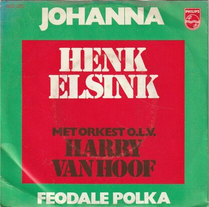 Henk Elsink - Johanna + Feodale polka (Vinylsingle)