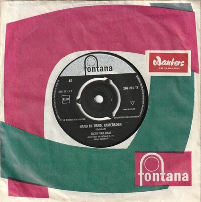 Jacky van Dam - Hand in hand kameraden + De twee veteranen (Vinylsingle)