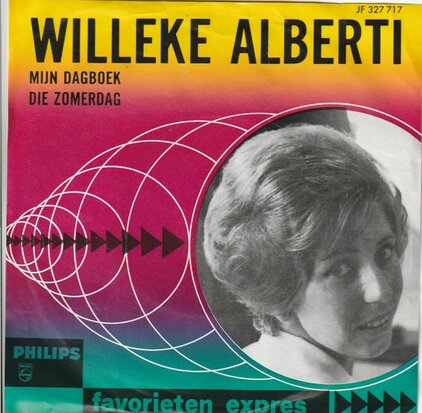 Willeke Alberti - Mijn dagboek + Die zomerdag (Vinylsingle)