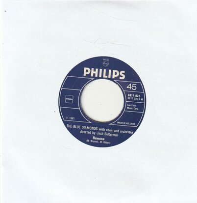 Blue Diamonds - Ramona + Little ship (Vinylsingle)