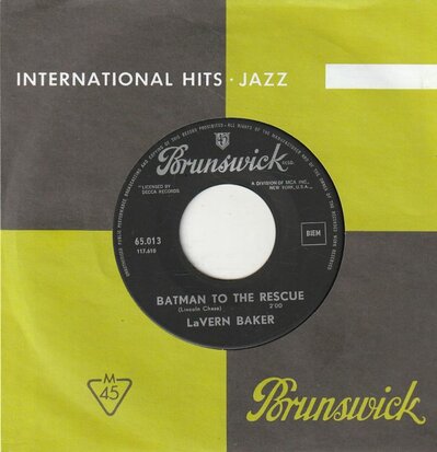 Lavern Baker - Batman To The Rescue + Call Me Darling (Vinylsingle)