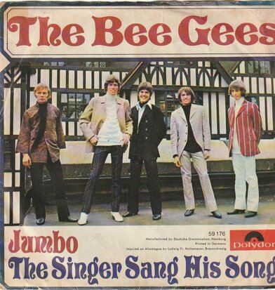 Bee Gees - Jumbo + The singer sang his song (Vinylsingle)