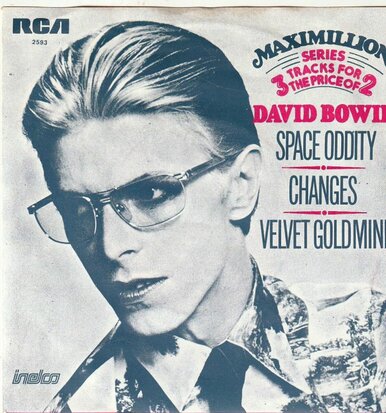 David Bowie - Space Oddity + Changes + Velvet goldmine (Vinylsingle)