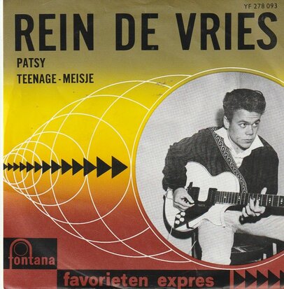 Rein de Vries - Patsy + Teenage meisje (Vinylsingle)