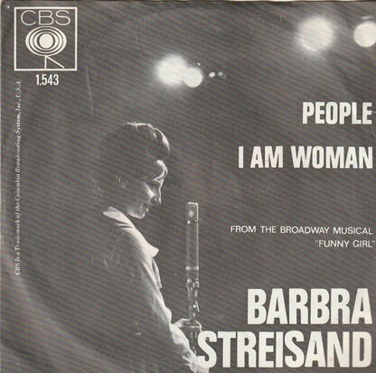 Barbra Streisand - People + Woman (Vinylsingle)