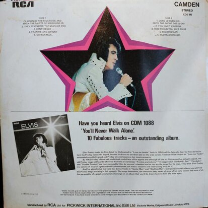 Elvis Presley - Hits From His Movies (Vinyl LP)