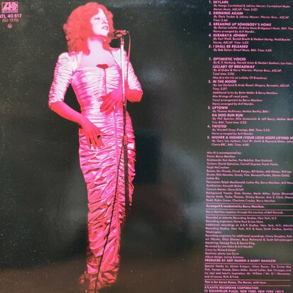 Bette Midler - Bette Midler (Vinyl LP)