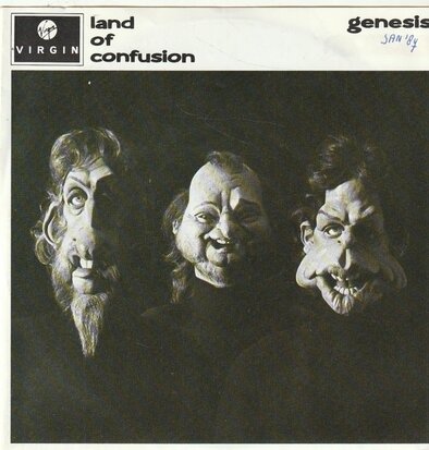 Genesis - Land of confusion + Feeding the fire (Vinylsingle)